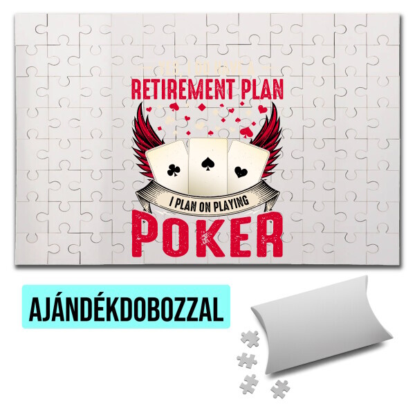 Puzzle - kirakó ajándékdobozzal