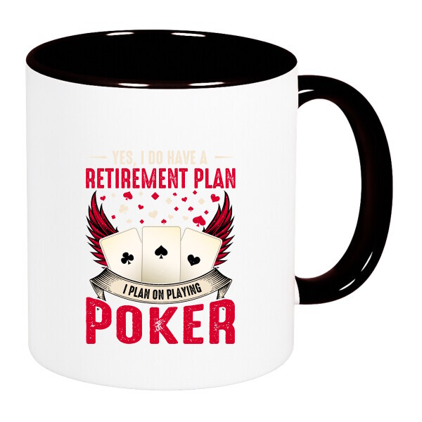 Színes fülű és belsejű bögre