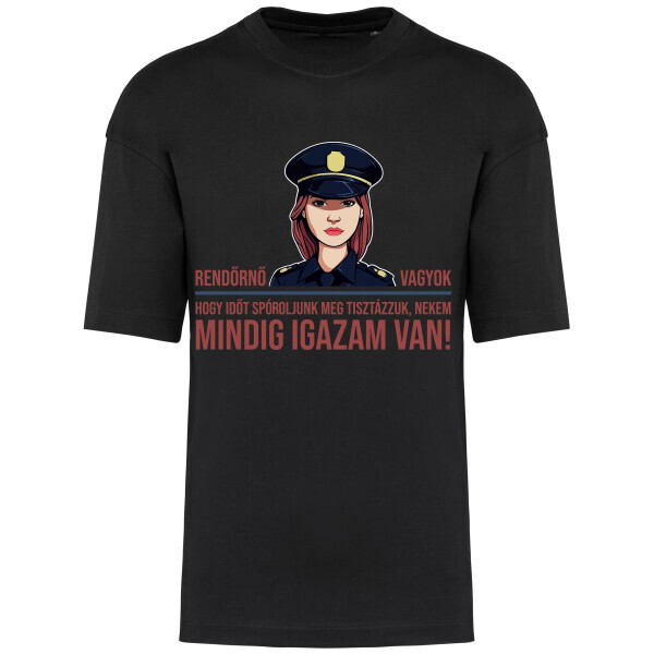 Prémium oversized unisex póló