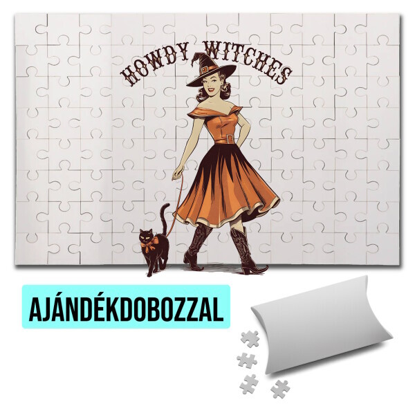 Puzzle - kirakó ajándékdobozzal