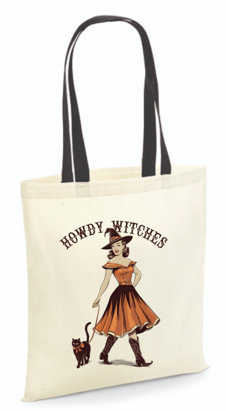 Vászontáska - színes fülű 