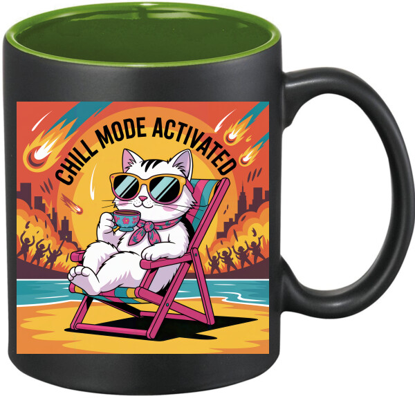 Hőre változó bögre - színes belső