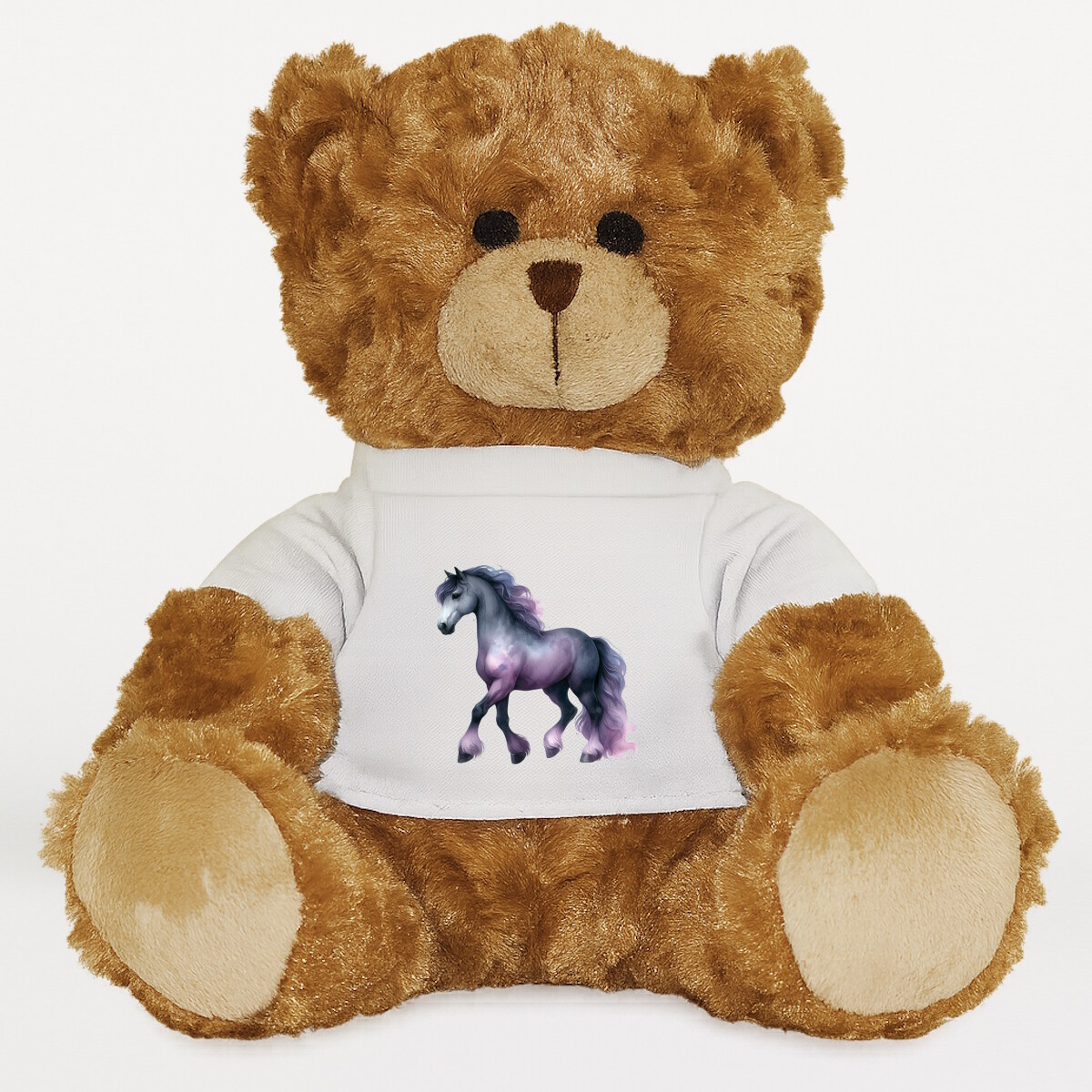 Plüssmaci egyedi pólóval