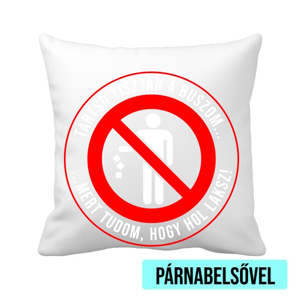 Párnahuzat béléssel