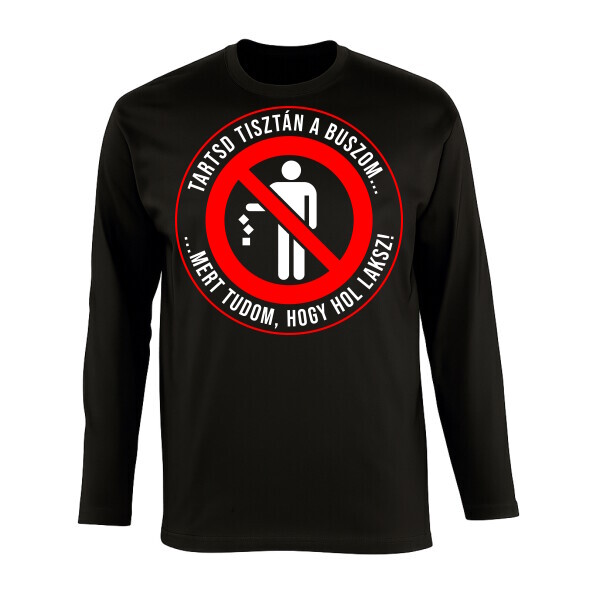 Hosszú ujjú póló