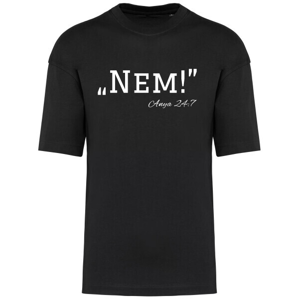 Prémium oversized unisex póló