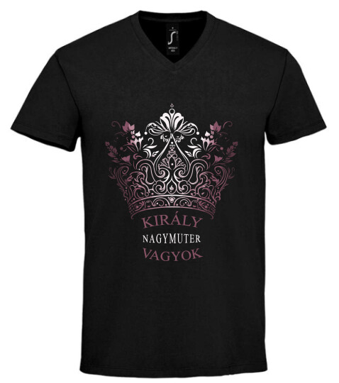 Unisex V nyakú póló