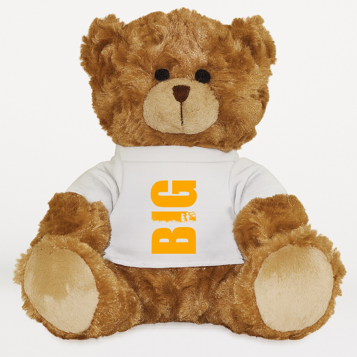 Plüssmaci egyedi pólóval