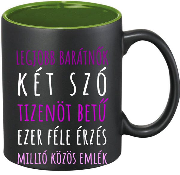 Hőre változó bögre - színes belső