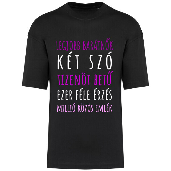 Prémium oversized unisex póló