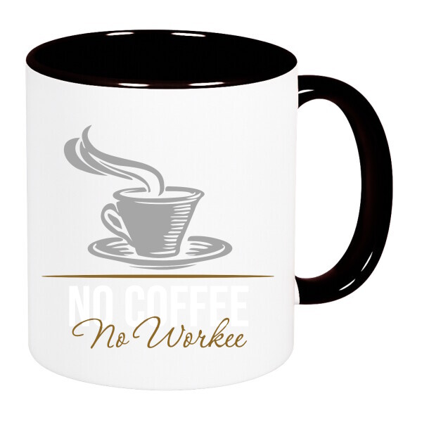 Színes fülű és belsejű bögre