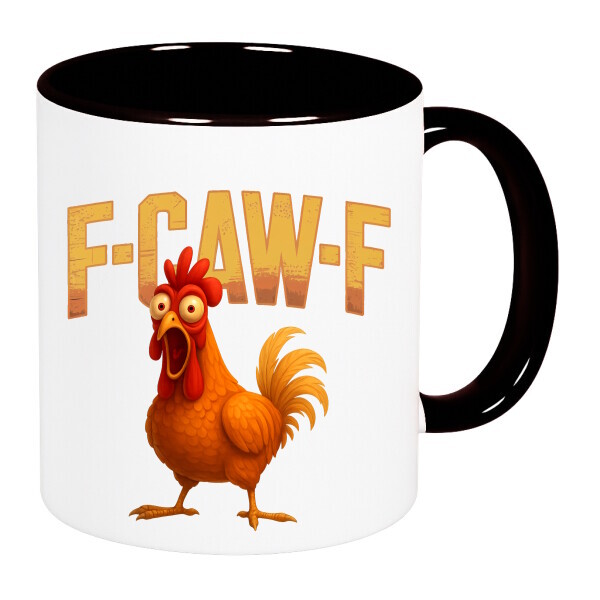 Színes fülű és belsejű bögre