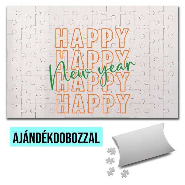 Puzzle - kirakó ajándékdobozzal