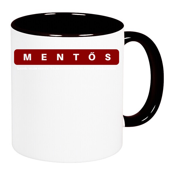 Színes fülű és belsejű bögre