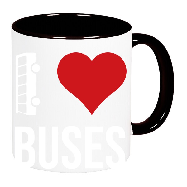 Színes fülű és belsejű bögre