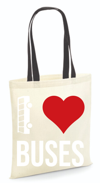 Vászontáska - színes fülű 