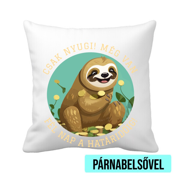 Párnahuzat béléssel