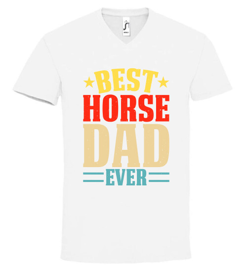 Unisex V nyakú póló