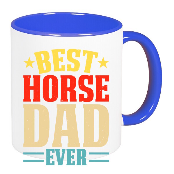 Színes fülű és belsejű bögre