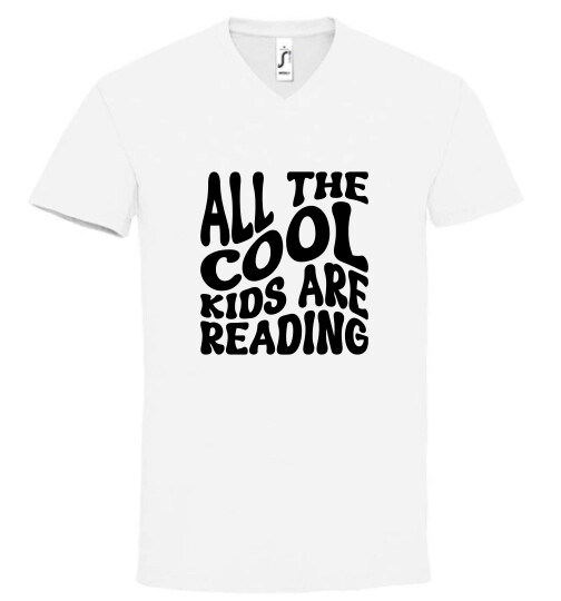 Unisex V nyakú póló