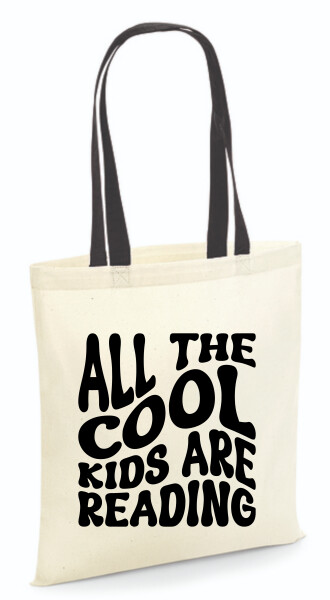 Vászontáska - színes fülű 