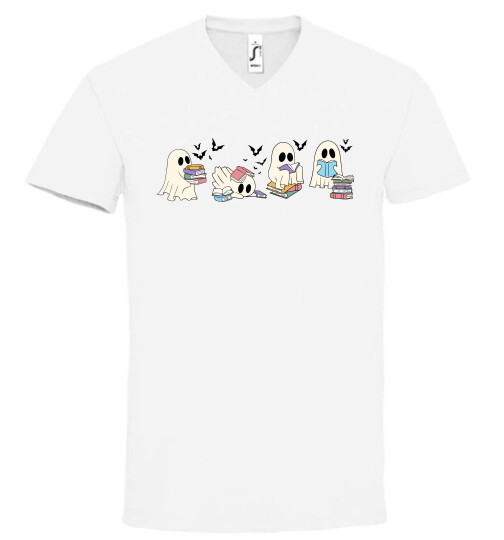 Unisex V nyakú póló