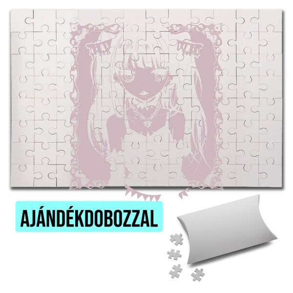 Puzzle - kirakó ajándékdobozzal