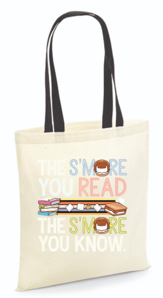 Vászontáska - színes fülű 