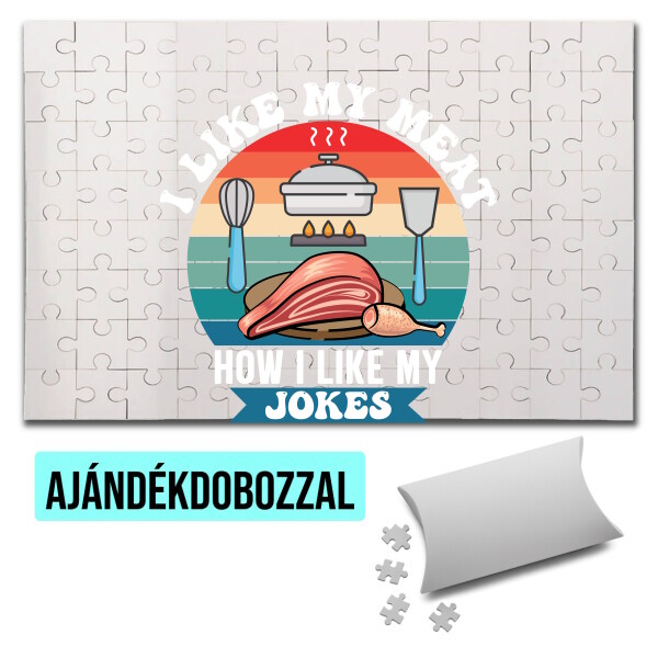 Puzzle - kirakó ajándékdobozzal