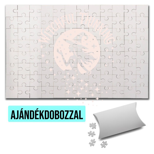 Puzzle - kirakó ajándékdobozzal
