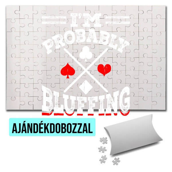 Puzzle - kirakó ajándékdobozzal