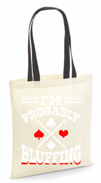 Vászontáska - színes fülű 