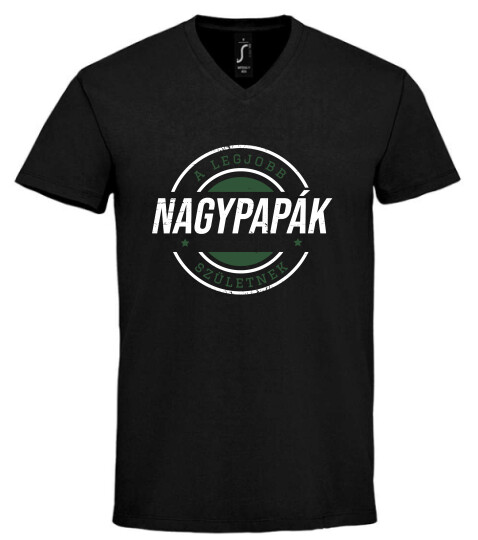 Unisex V nyakú póló