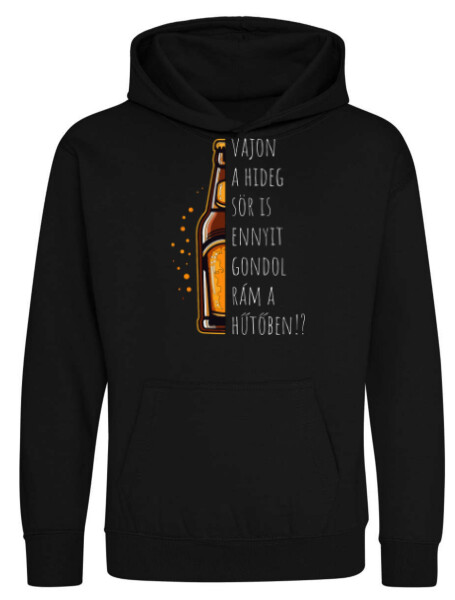 Kapucnis belebújós gyerek pulóver