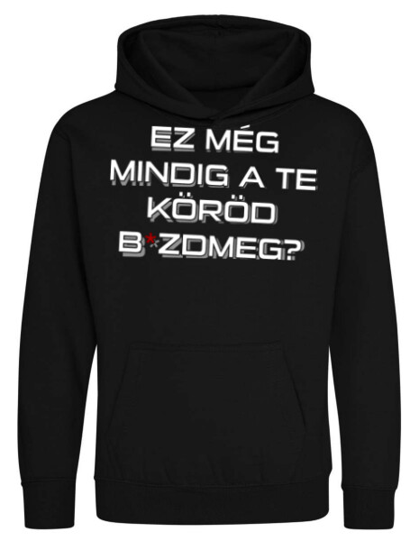 Kapucnis belebújós gyerek pulóver