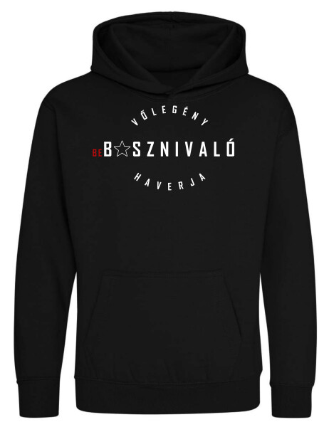 Kapucnis belebújós gyerek pulóver