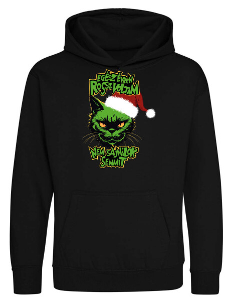 Kapucnis belebújós gyerek pulóver