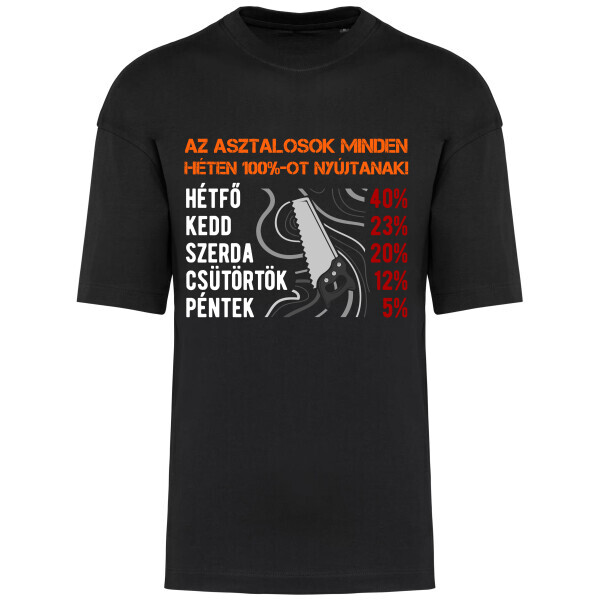 Prémium oversized unisex póló