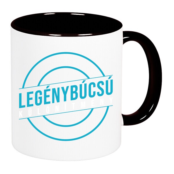 Színes fülű és belsejű bögre