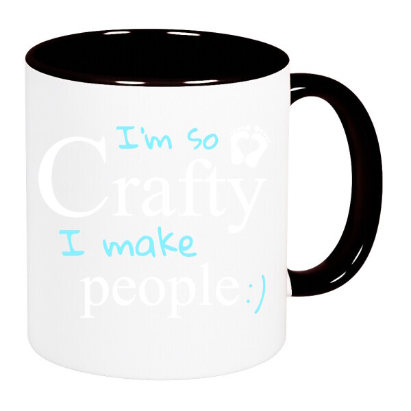 Színes fülű és belsejű bögre