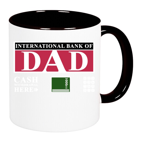 Színes fülű és belsejű bögre