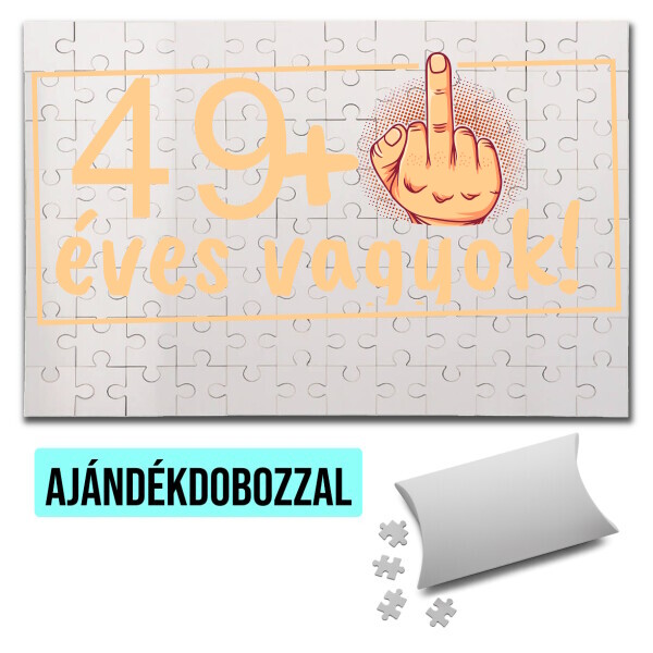 Puzzle - kirakó ajándékdobozzal