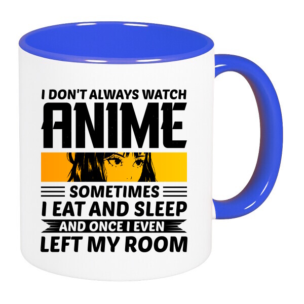 Színes fülű és belsejű bögre