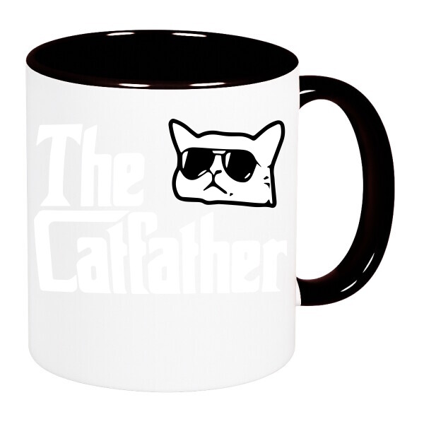 Színes fülű és belsejű bögre