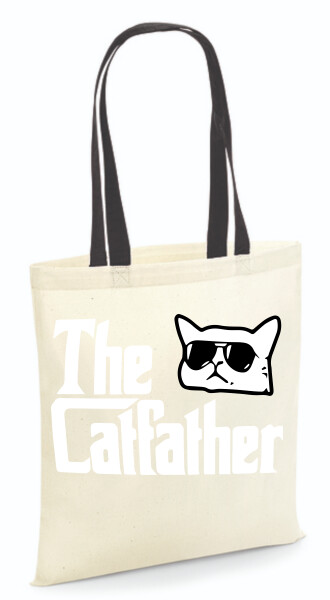 Vászontáska - színes fülű 