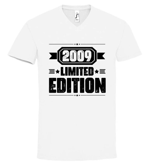 Unisex V nyakú póló