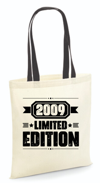 Vászontáska - színes fülű 