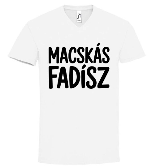 Unisex V nyakú póló