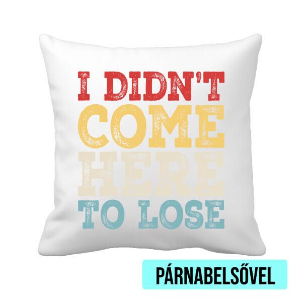 Párnahuzat béléssel