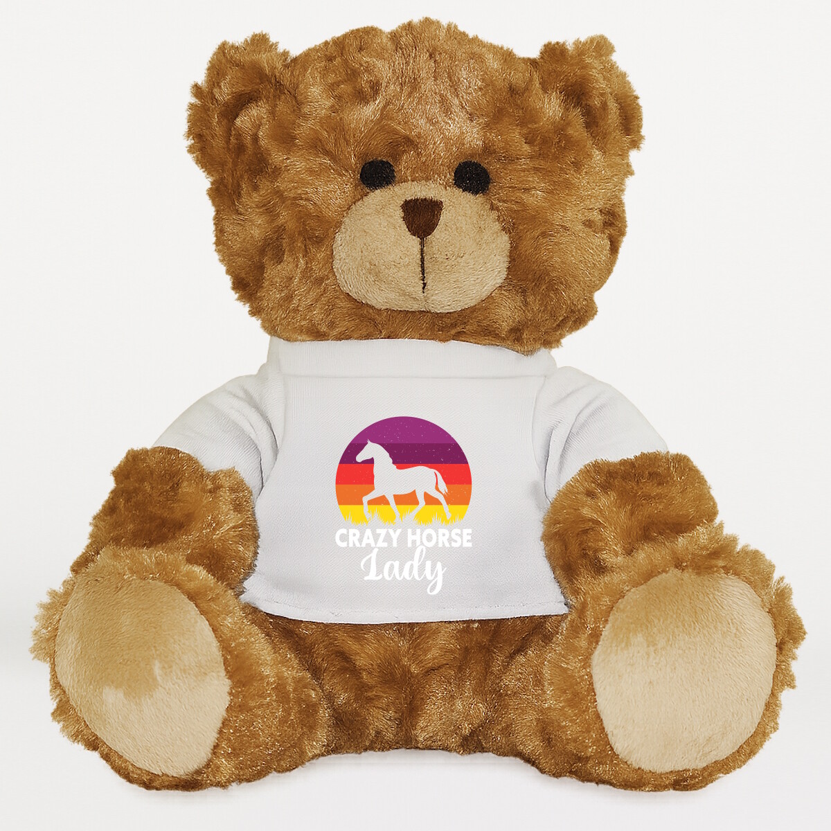 Plüssmaci egyedi pólóval